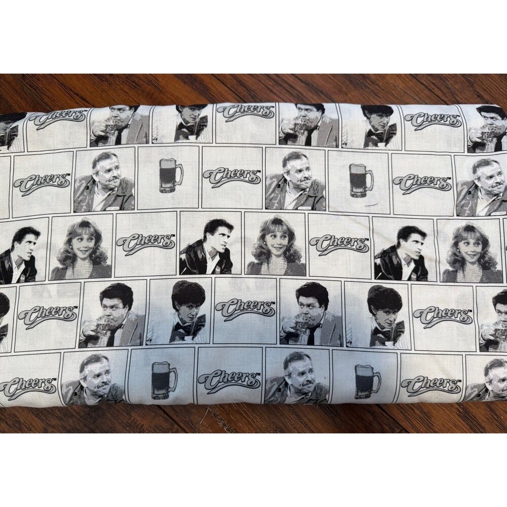 By the Yard, 44" Wide - Cheers Show Photo Reel Cotton Fabric